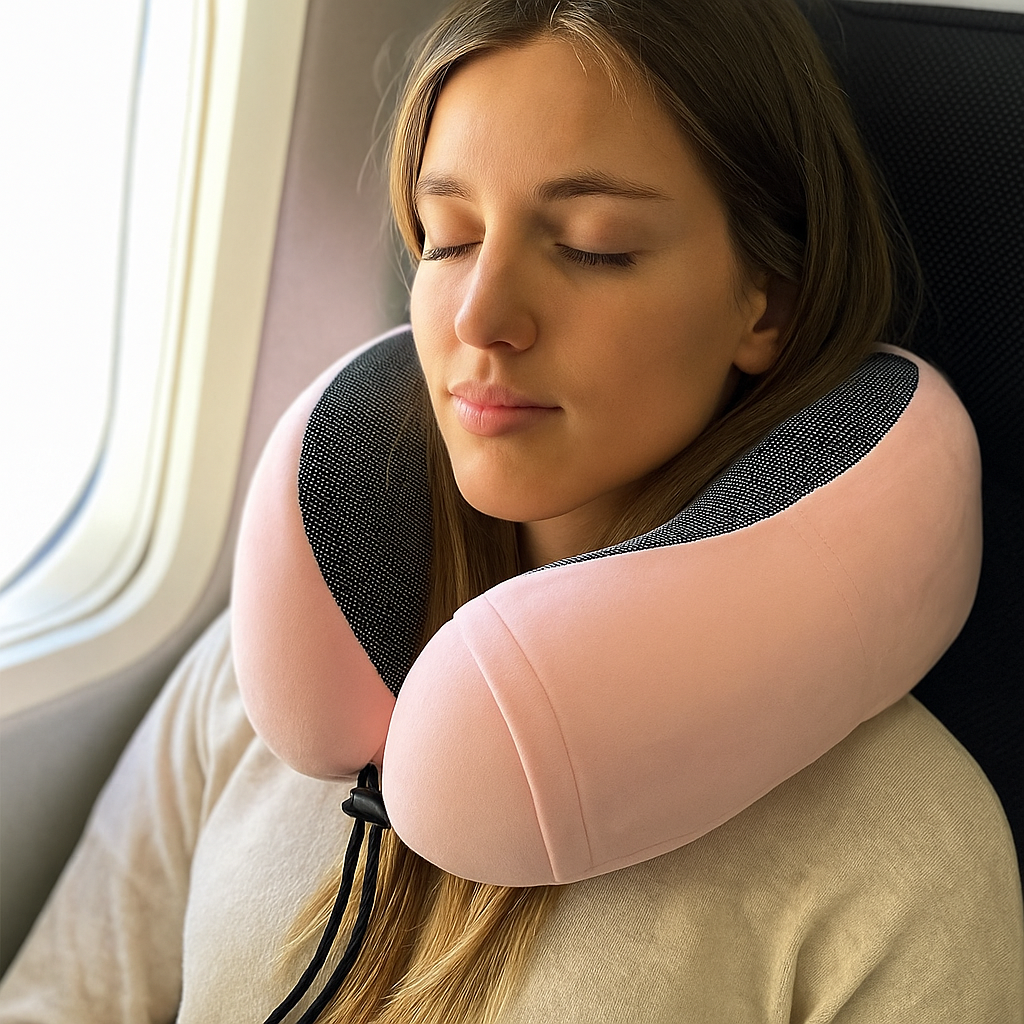 Coussin de voyage cervical en U – vue 17
