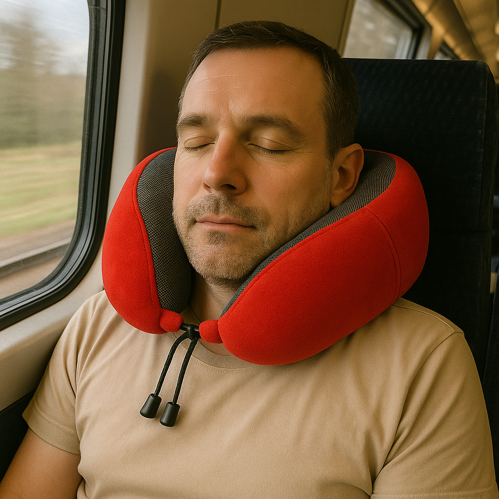 Coussin de voyage cervical en U – vue 20