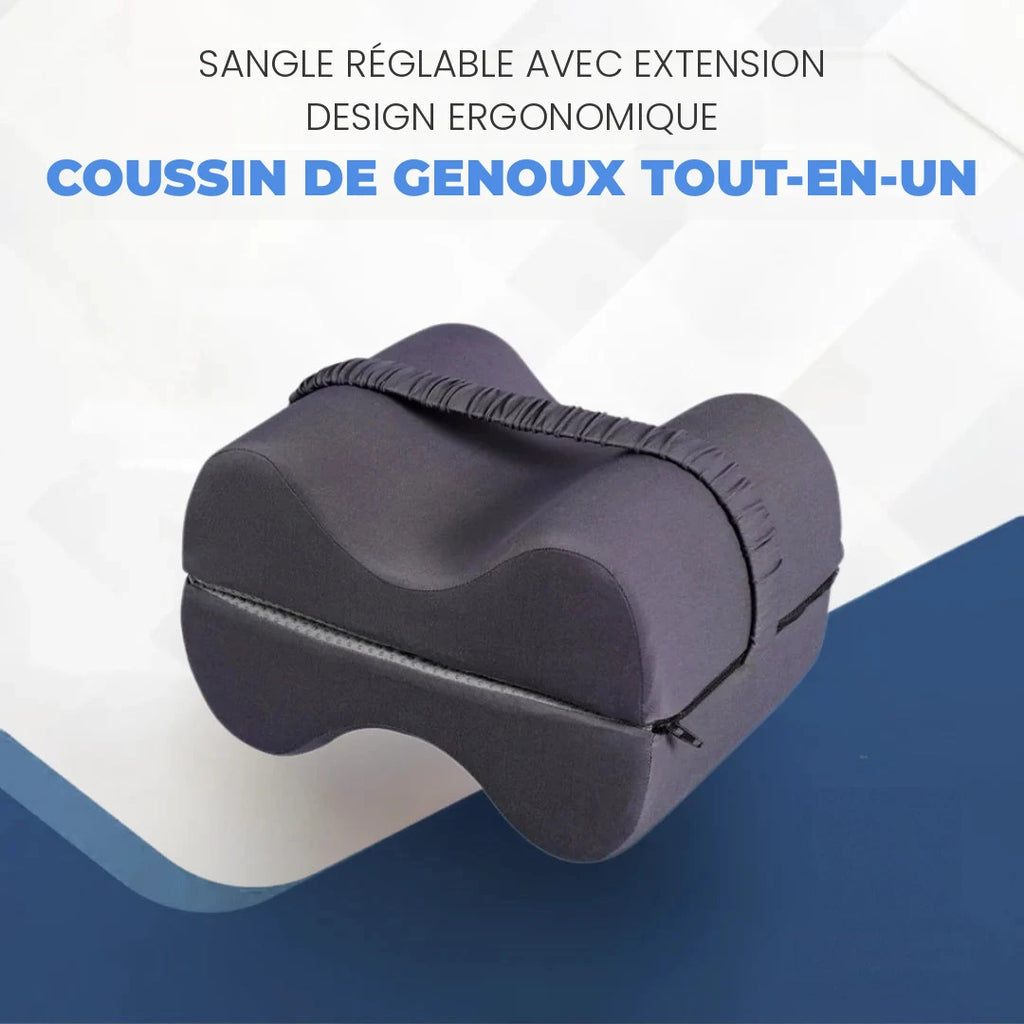 Coussin pour genoux à mémoire de forme avec sangle – vue 1