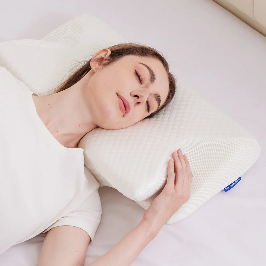 Oreiller cervical ergonomique en mousse à mémoire de forme – vue 15