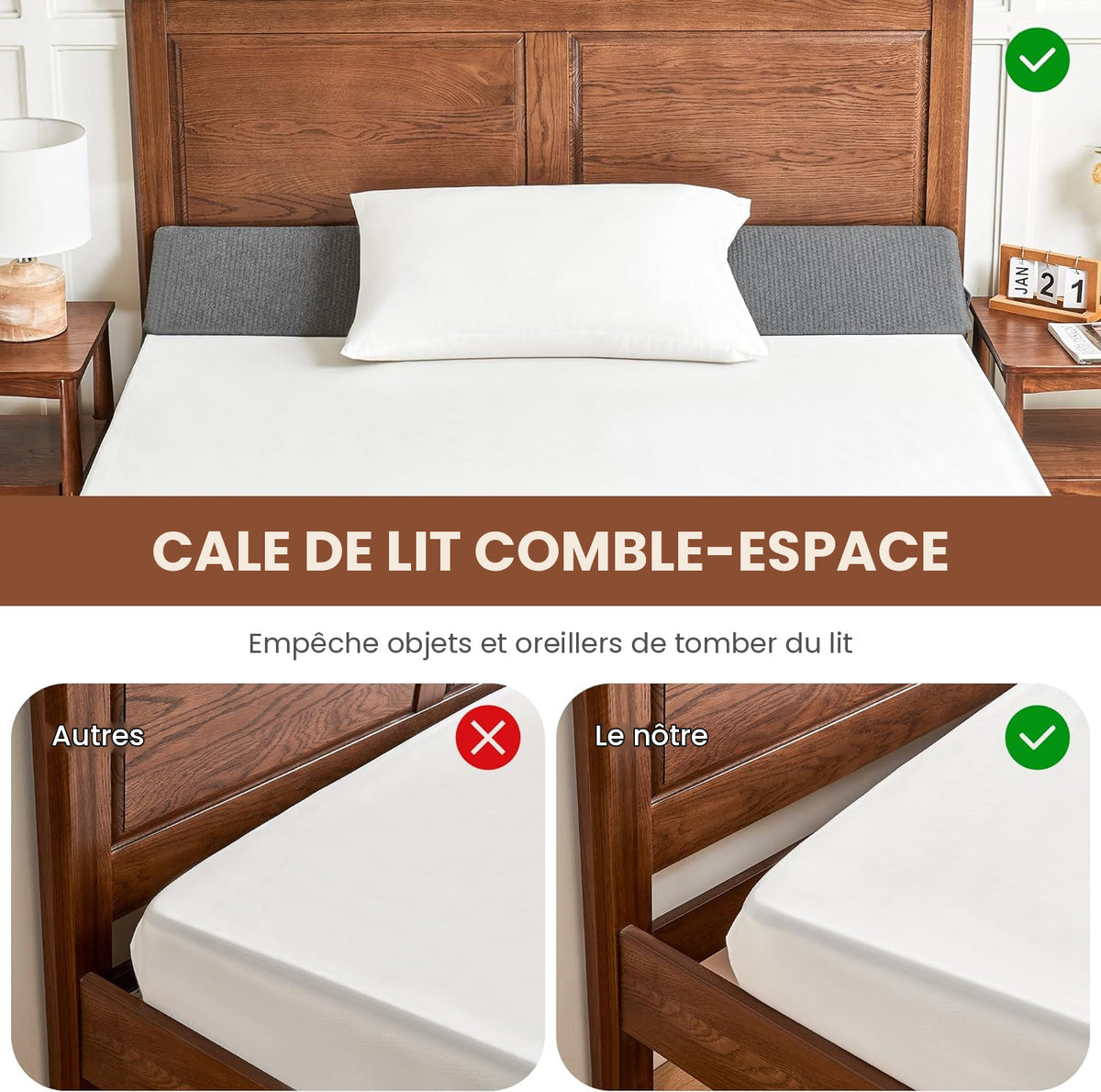 Cale de lit inclinée – vue 8