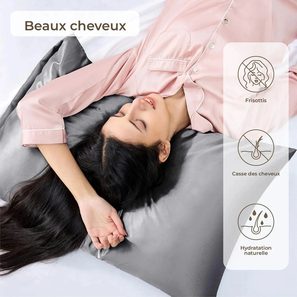 Taies d'oreiller en satin – vue 2