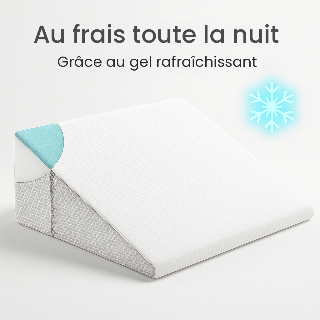 Coussin de lit incliné à mémoire de forme – vue 7