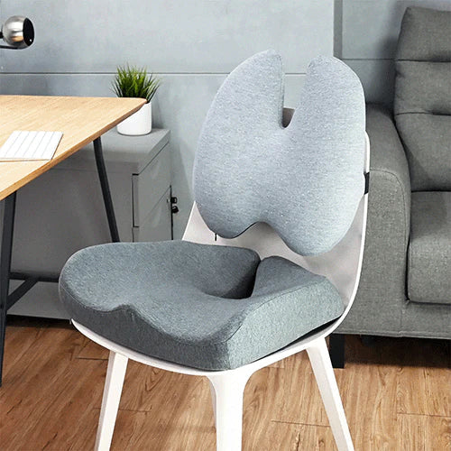 Coussin d'assise ergonomique et coussin lombaire – vue 3