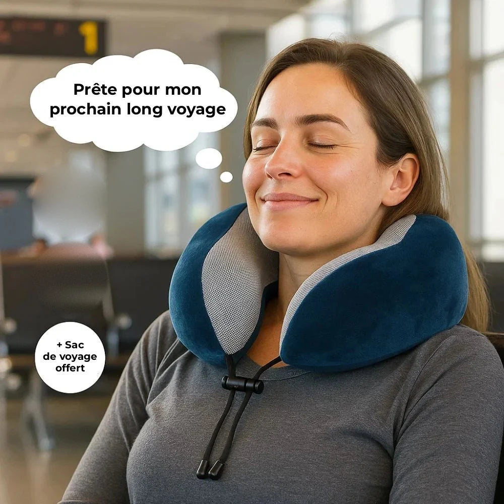 Coussin de voyage cervical en U – vue 5