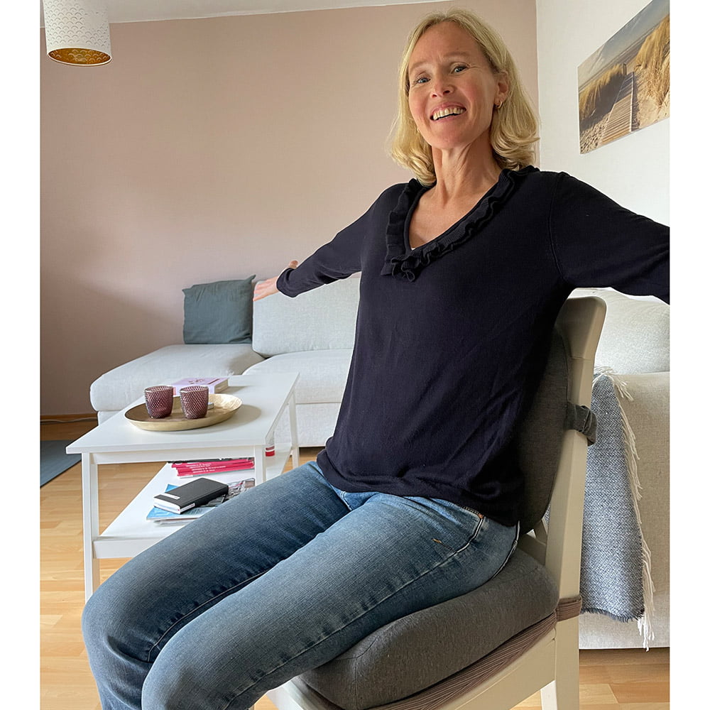 Coussin d'assise ergonomique et coussin lombaire – vue 5