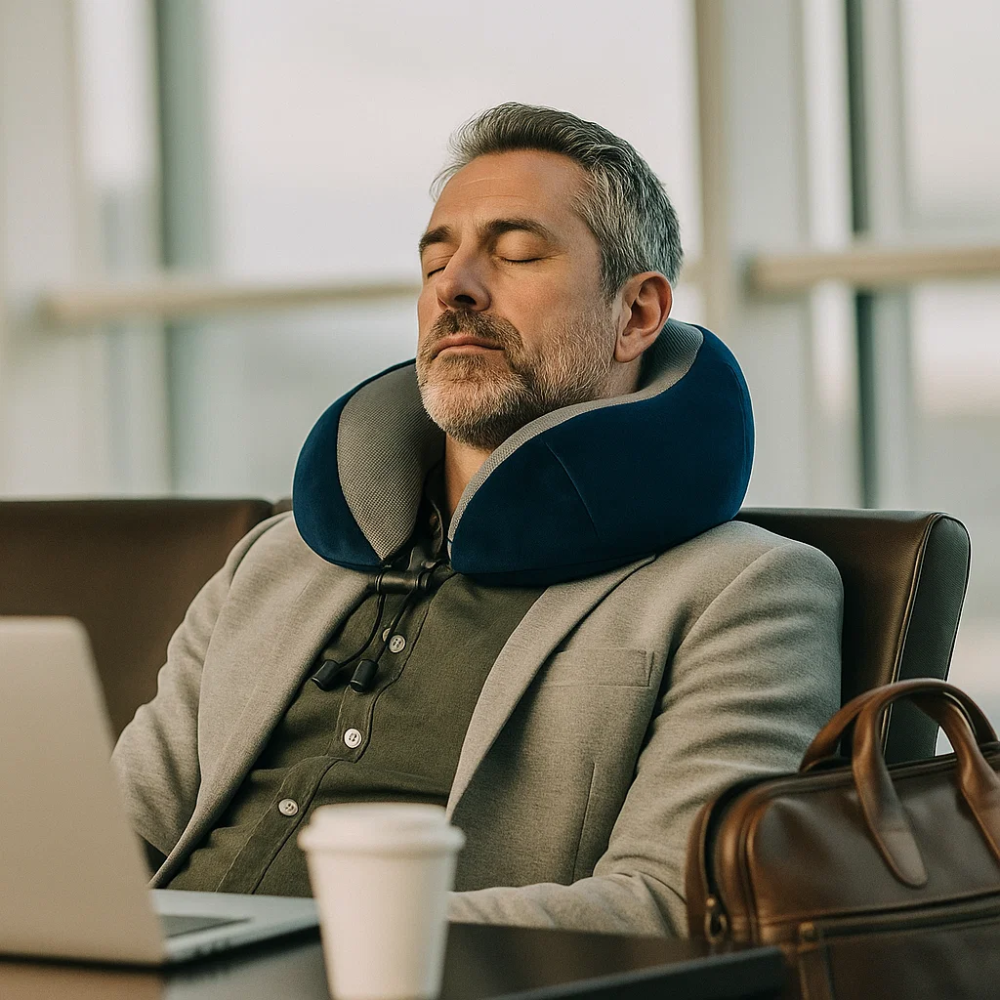 Coussin de voyage cervical en U – vue 8