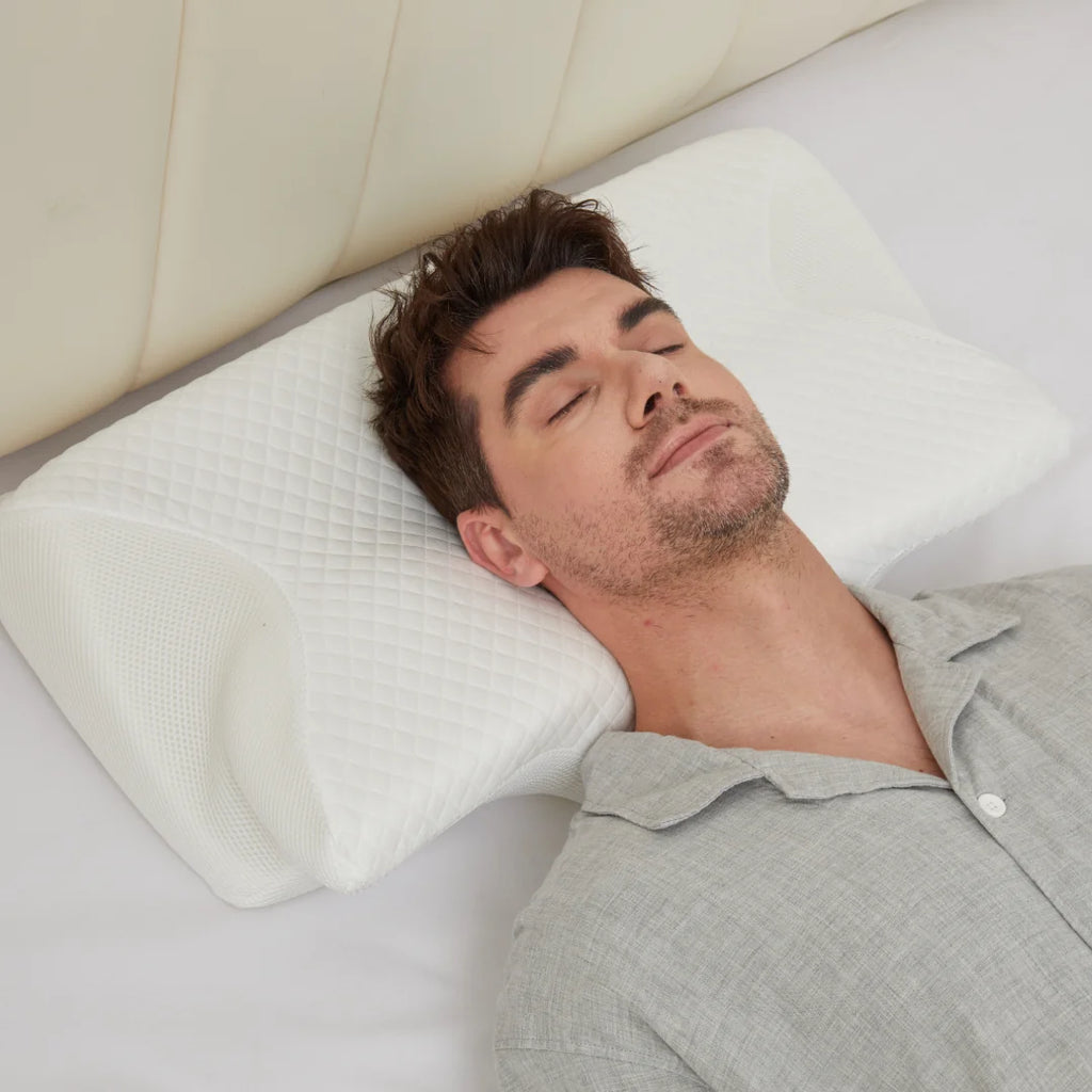 Oreiller cervical ergonomique en mousse à mémoire de forme – vue 14