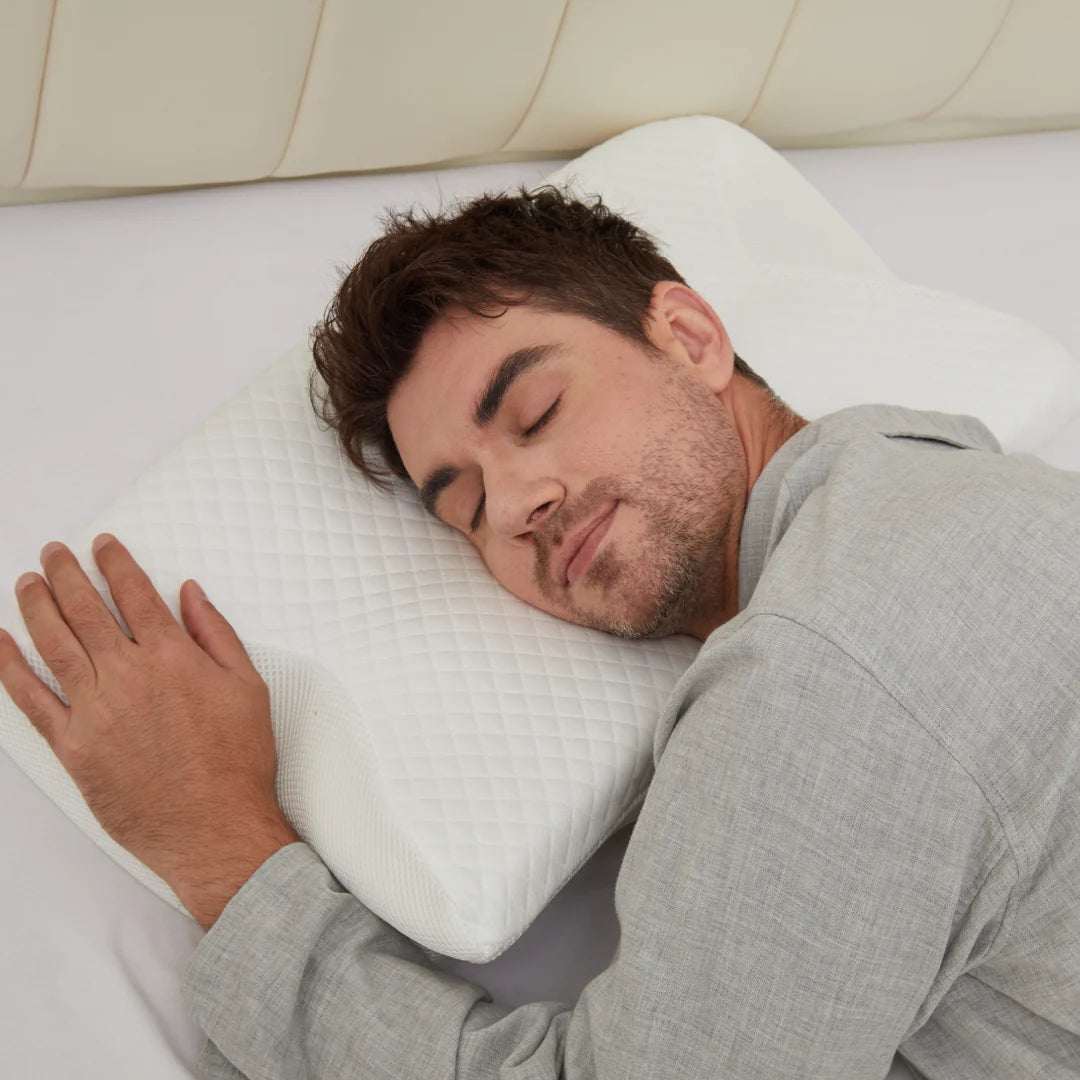Oreiller cervical ergonomique en mousse à mémoire de forme – vue 16