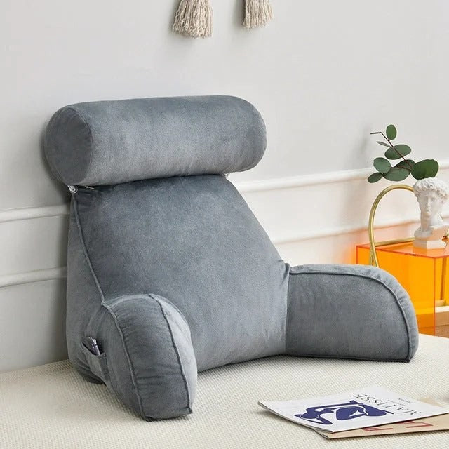 Coussin dossier avec accoudoirs et appui-tête – vue 1