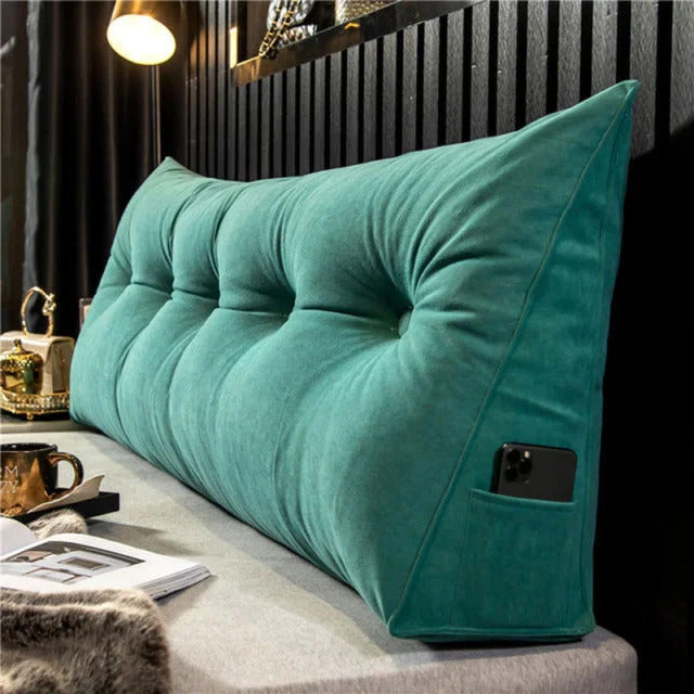 Coussin tête de lit triangulaire capitonné – vue 5
