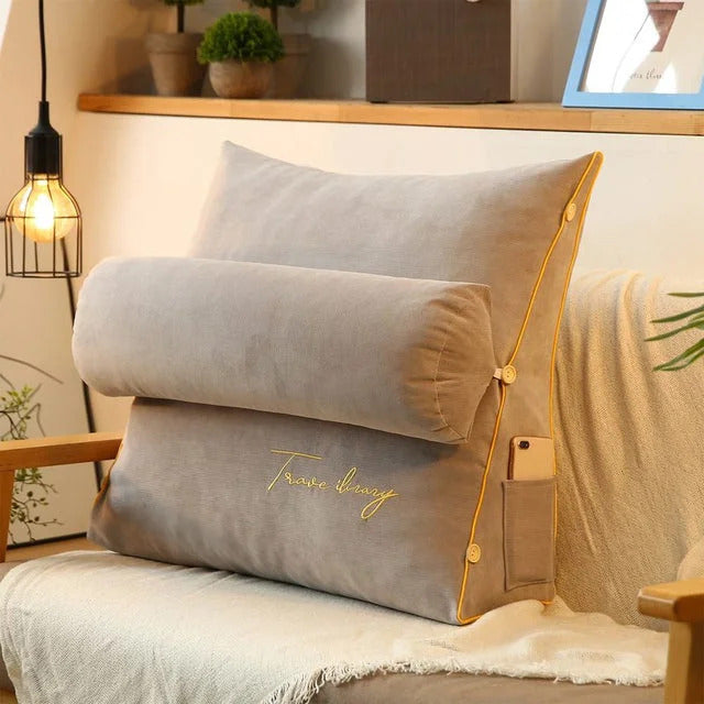 Coussin de lecture avec appui-tête réglable – vue 1