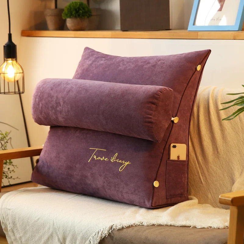 Coussin de lecture avec appui-tête réglable – vue 3