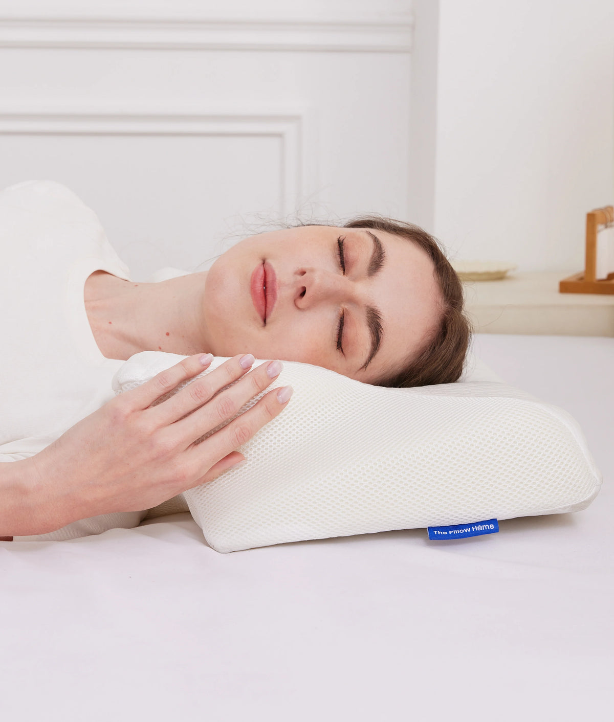 Oreiller cervical ergonomique en mousse à mémoire de forme – vue 10