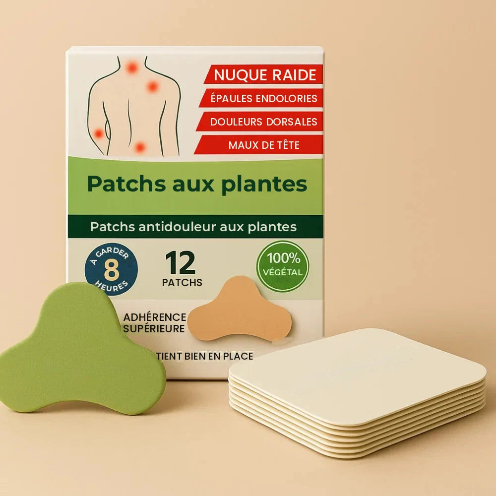 Patchs aux plantes pour la nuque – vue 1