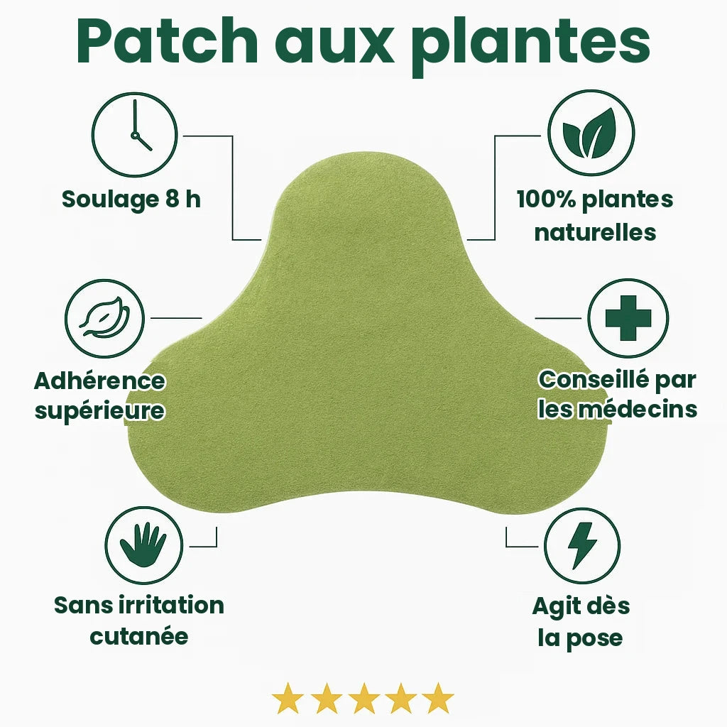 Patchs aux plantes pour la nuque – vue 3